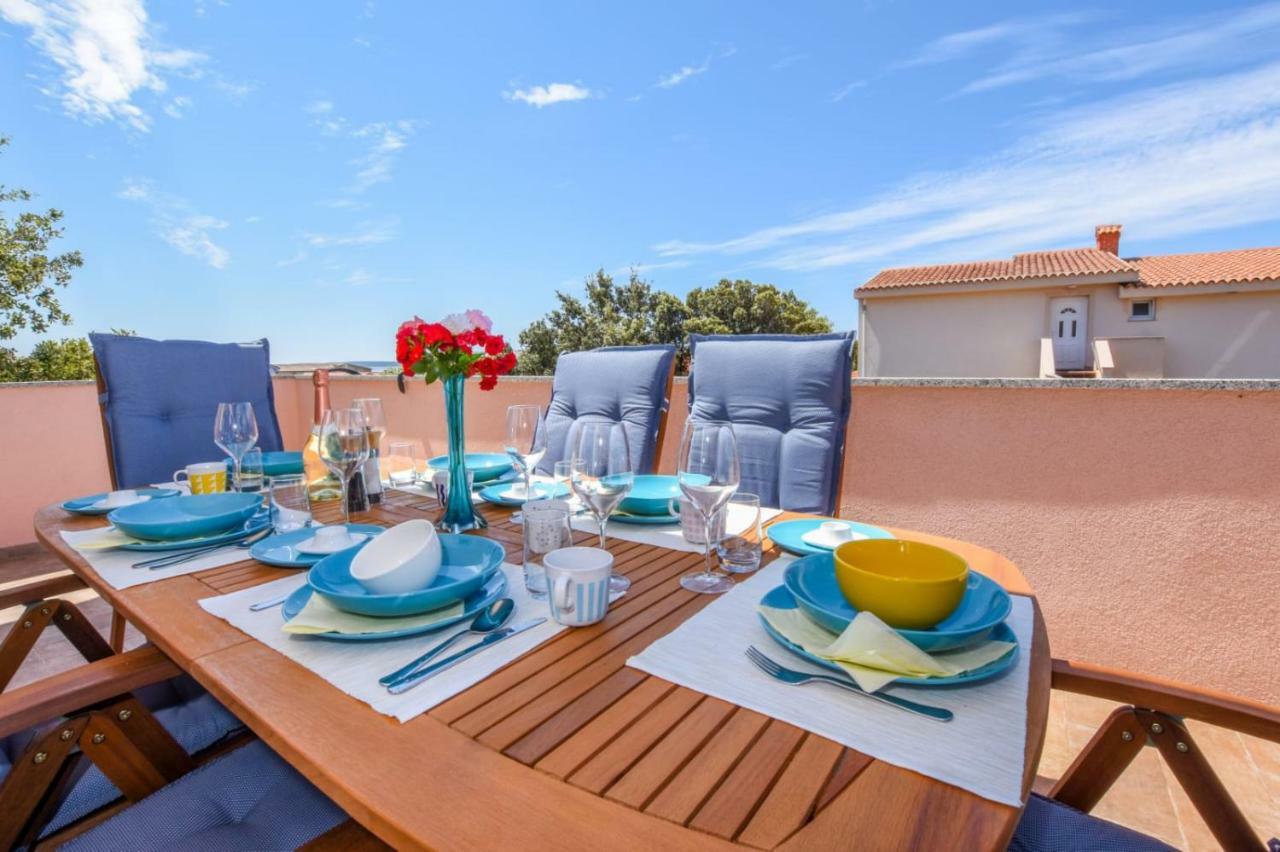 Apartments Milena 8 Mandre Dış mekan fotoğraf